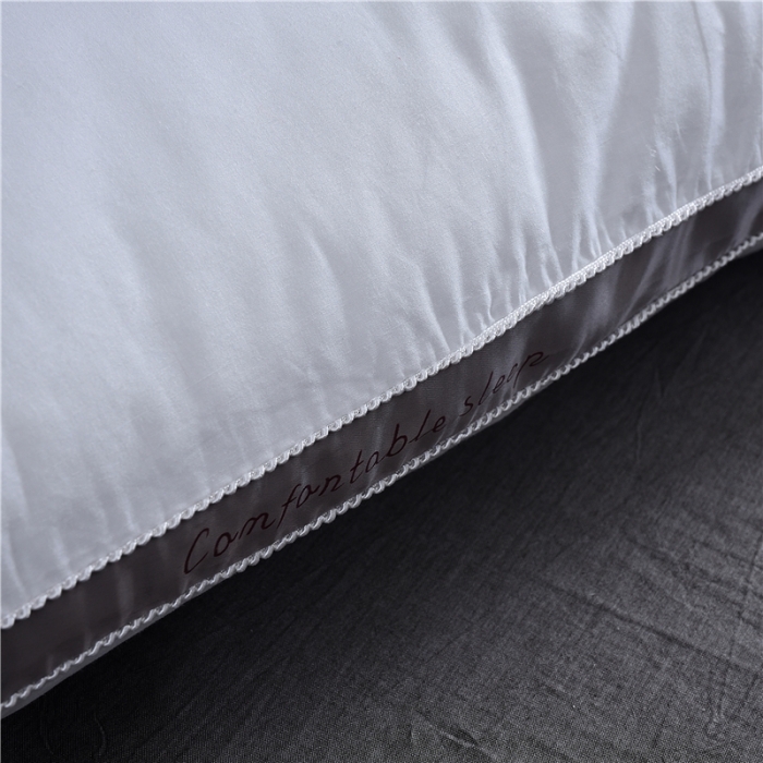 91家纺网 家纺一手货源 找家纺 赛格时代家居枕芯 全棉立体羽丝绒枕芯（字母）