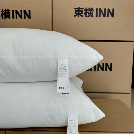 東横 INN（東横イン）酒店专用枕  枕头枕芯立体枕单边低枕 出口日本