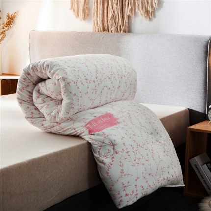 91家纺网 家纺一手货源 找家纺 慕梵2018秋冬新品 春秋被冬被宝宝绒绣花被子空调被