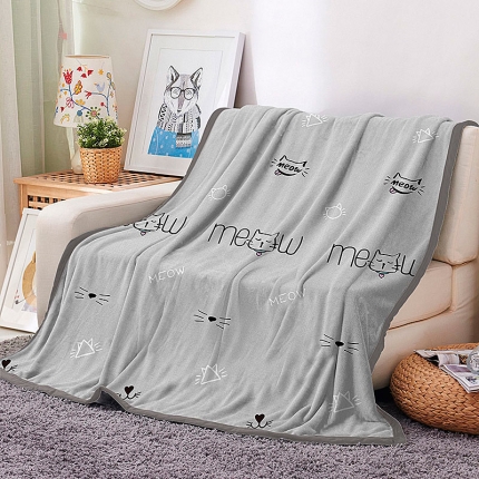 91家纺网 家纺一手货源 找家纺 赋雅家纺 双面绒毯子超柔加厚云貂绒毛毯法莱绒毛毯 床单盖毯