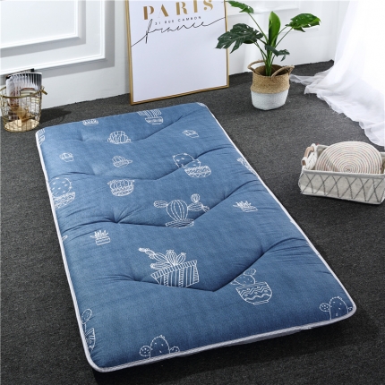 91家纺网 家纺一手货源 找家纺 爱喔家纺 2018新款加厚磨毛学生宿舍床垫