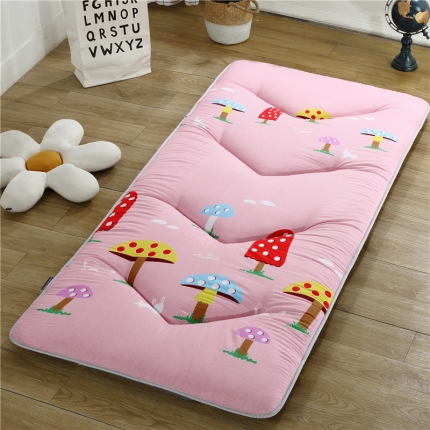 91家纺网 家纺一手货源 找家纺 爱喔家纺 2018新款加厚磨毛学生宿舍床垫