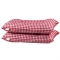91家纺网 家纺一手货源 找家纺 兴丝露枕芯 定型护颈枕红格子 枕头 定型枕