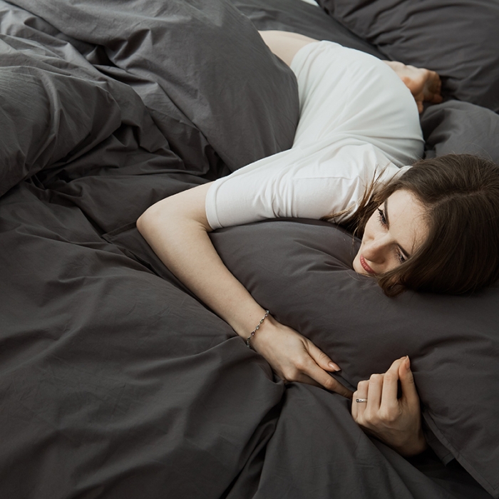 91家纺网 家纺一手货源 找家纺 涞澳家纺（新品）60水洗棉四件套帛咖