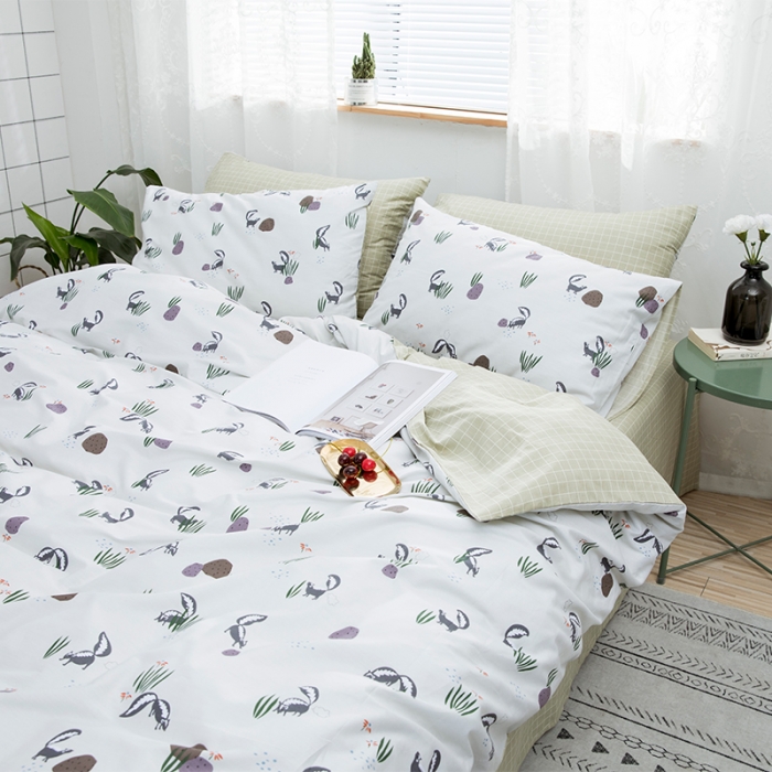 91家纺网 家纺一手货源 找家纺 （总）感遇家纺 2018秋冬新品全棉印花四件套