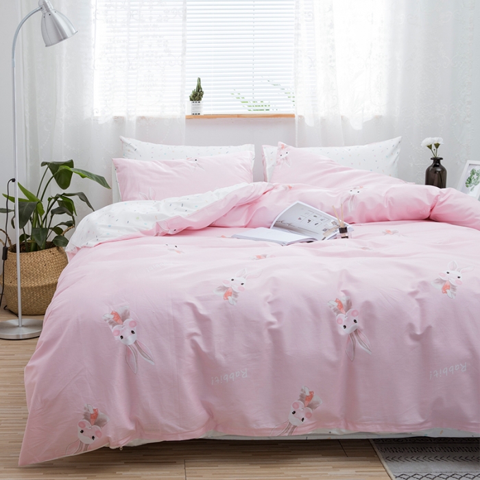 91家纺网 家纺一手货源 找家纺 （总）感遇家纺 2018秋冬新品全棉印花四件套