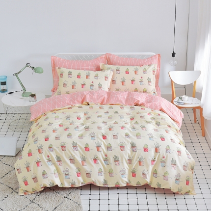 91家纺网 家纺一手货源 找家纺 星期三家纺 13372全棉优质新疆棉四件套（加老板微信有会员价）