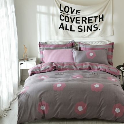 91家纺网 家纺一手货源 找家纺 星期三家纺 13372全棉优质新疆棉四件套（加老板微信有会员价）