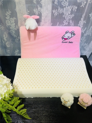 91家纺网 家纺一手货源 找家纺 纯天然儿童乳胶枕头枕芯6岁以上大童乳胶枕玩具安抚枕头