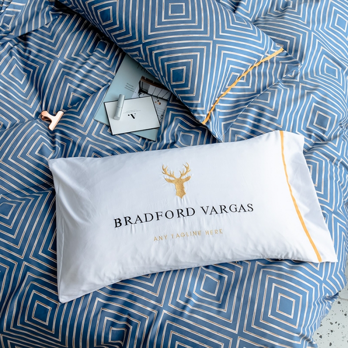 91家纺网 家纺一手货源 找家纺 慕梵2019春夏新品天丝绸四件套床上用品臻丝绸套件