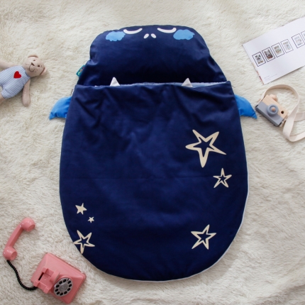 91家纺网 家纺一手货源 找家纺 小芽家居2024新款婴幼儿小睡袋春秋薄被子四季通用保暖防踢被