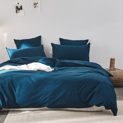 涞澳家纺（新品）60水洗棉四件套  君兰