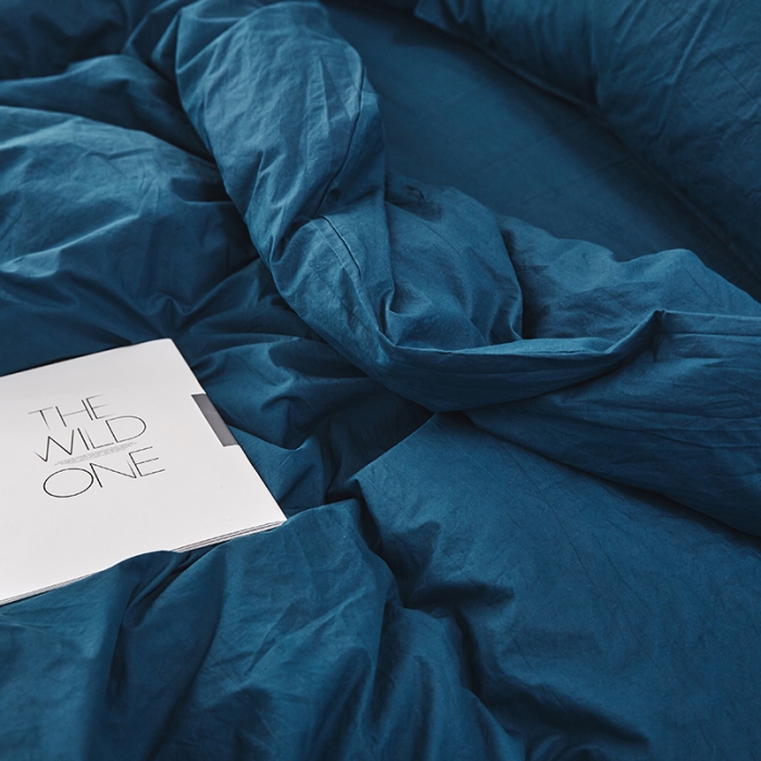 91家纺网 家纺一手货源 找家纺 涞澳家纺（新品）60水洗棉四件套  君兰