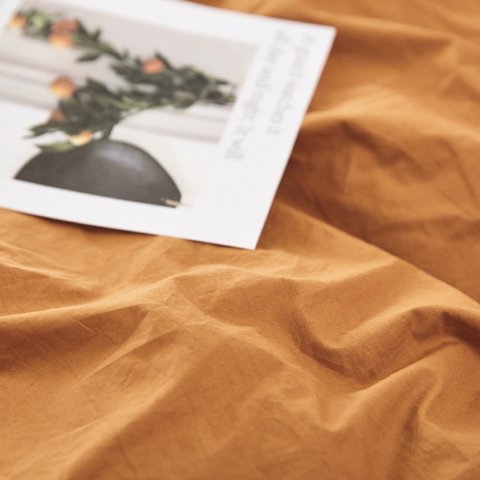 91家纺网 家纺一手货源 找家纺 涞澳家纺（新品）60水洗棉四件套  霓黄