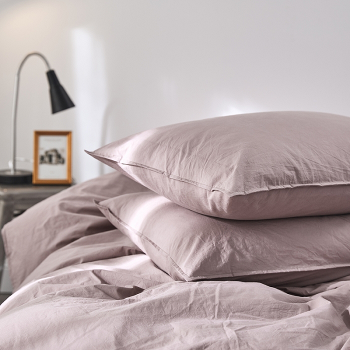 91家纺网 家纺一手货源 找家纺 涞澳家纺（新品）60水洗棉四件套  遥紫