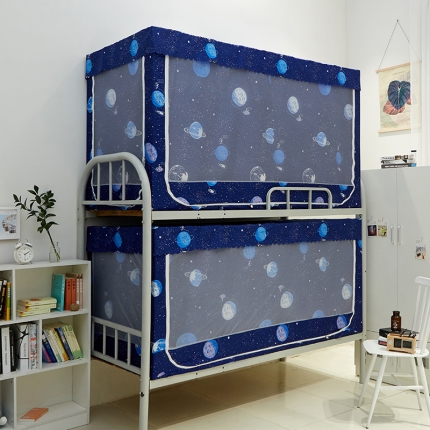 91家纺网 家纺一手货源 找家纺 床帘款上下铺单张床