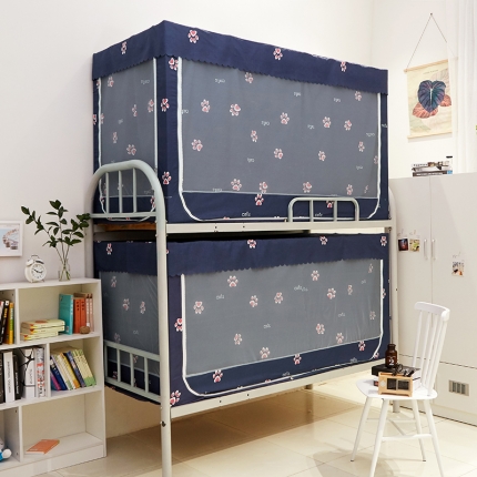 91家纺网 家纺一手货源 找家纺 床帘款上下铺单张床