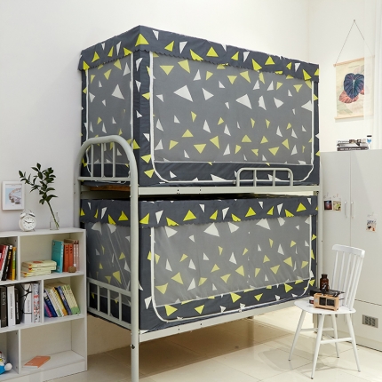 91家纺网 家纺一手货源 找家纺 床帘款上下铺单张床