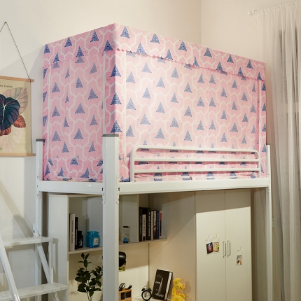 91家纺网 家纺一手货源 找家纺 床帘款上下铺两张床