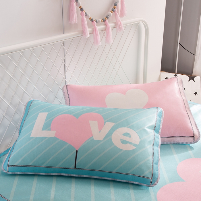 91家纺网 家纺一手货源 找家纺 2024年数码印花卡通冰丝席三件套单双人多规格空调软席夏凉席