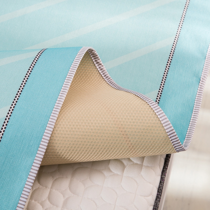 91家纺网 家纺一手货源 找家纺 2024年数码印花卡通冰丝席三件套单双人多规格空调软席夏凉席