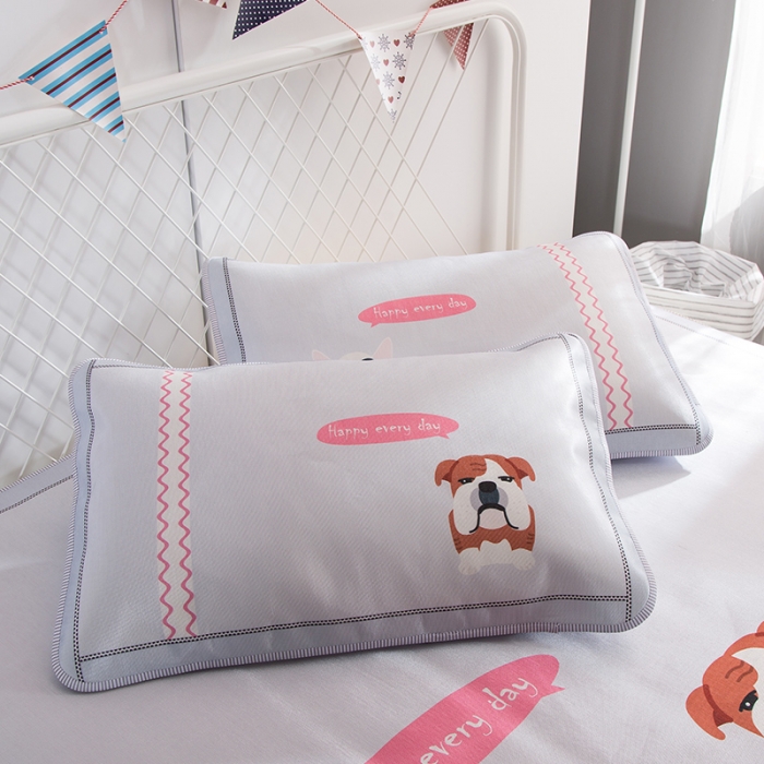 91家纺网 家纺一手货源 找家纺 2024年数码印花卡通冰丝席三件套单双人多规格空调软席夏凉席