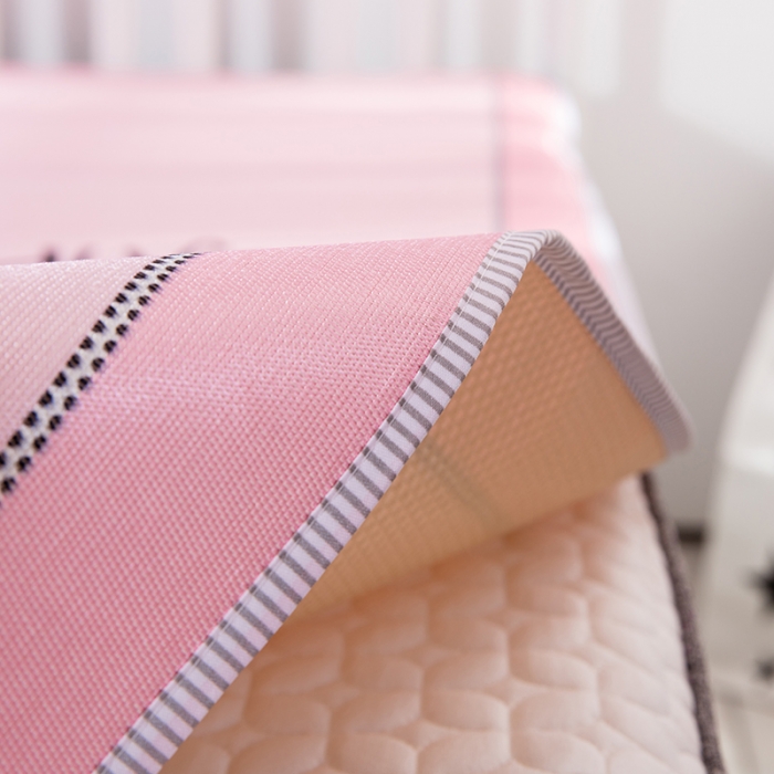 91家纺网 家纺一手货源 找家纺 2024年数码印花卡通冰丝席三件套单双人多规格空调软席夏凉席