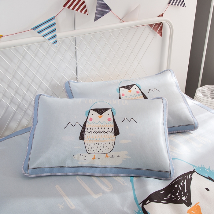 91家纺网 家纺一手货源 找家纺 2024年数码印花卡通冰丝席三件套单双人多规格空调软席夏凉席