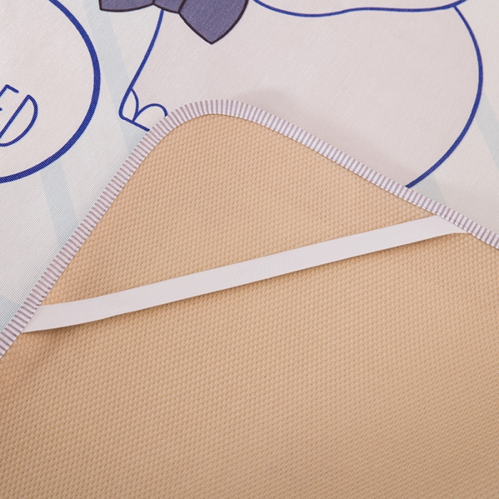 91家纺网 家纺一手货源 找家纺 2024年数码印花卡通冰丝席三件套单双人多规格空调软席夏凉席