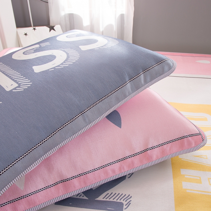 91家纺网 家纺一手货源 找家纺 2024年数码印花卡通冰丝席三件套单双人多规格空调软席夏凉席