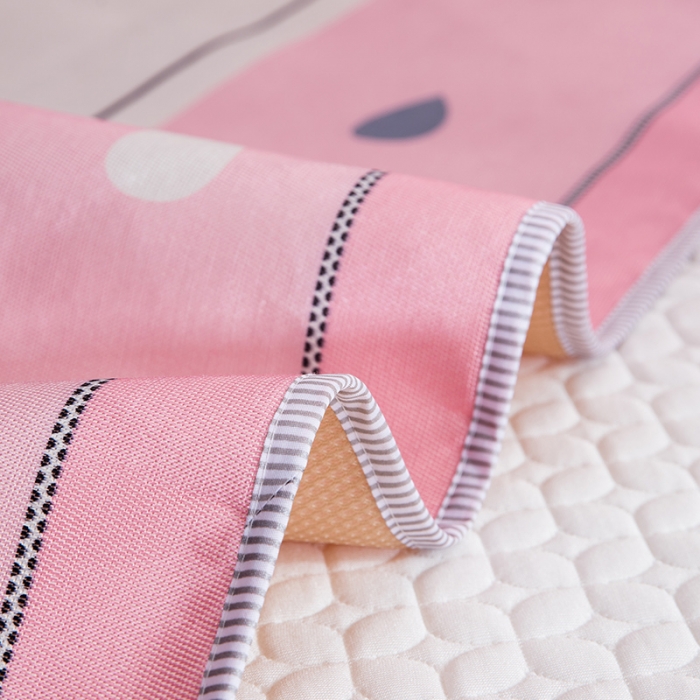 91家纺网 家纺一手货源 找家纺 2024年数码印花卡通冰丝席三件套单双人多规格空调软席夏凉席