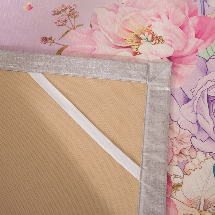 91家纺网 家纺一手货源 找家纺 2024年数码印花欧式宽边冰丝席三件套空调软席双人花卉款凉席