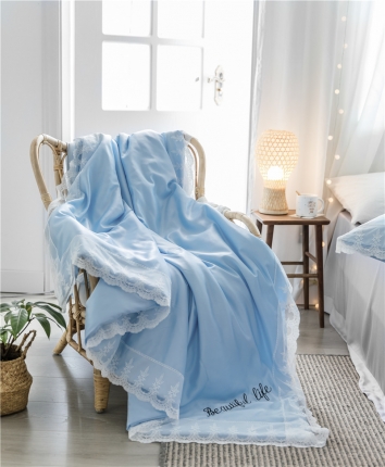 91家纺网 家纺一手货源 找家纺 2019新品空调被可水洗天丝绸夏被三件套臻丝绸夏凉被四件套