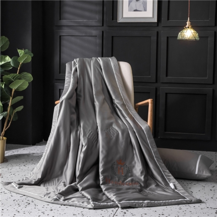 91家纺网 家纺一手货源 找家纺 2019新品空调被可水洗天丝绸夏被三件套臻丝绸夏凉被四件套