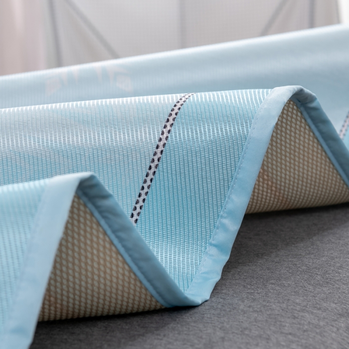 91家纺网 家纺一手货源 找家纺 迪士尼数码印花冰丝席三件套学生单人大板卡通凉席正版可授权电商