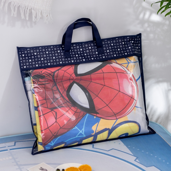 91家纺网 家纺一手货源 找家纺 迪士尼数码印花冰丝席三件套学生单人大板卡通凉席正版可授权电商