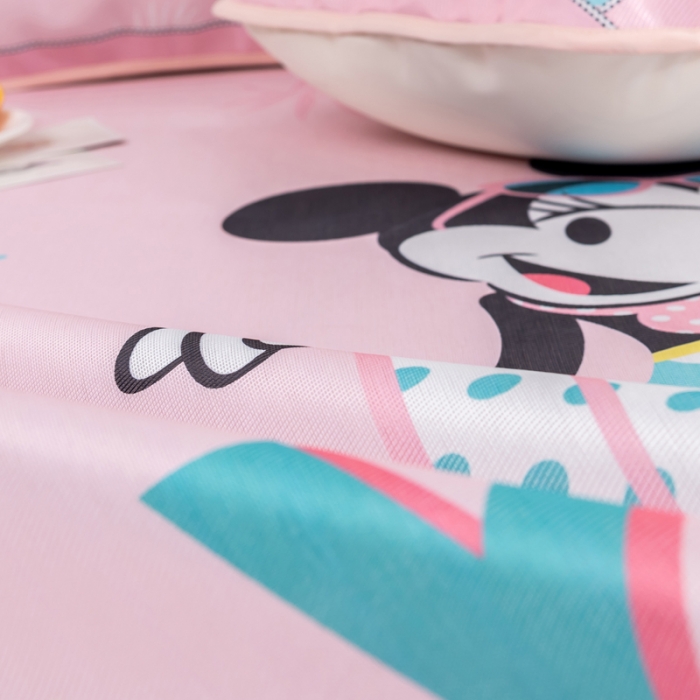 91家纺网 家纺一手货源 找家纺 迪士尼数码印花冰丝席三件套学生单人大板卡通凉席正版可授权电商
