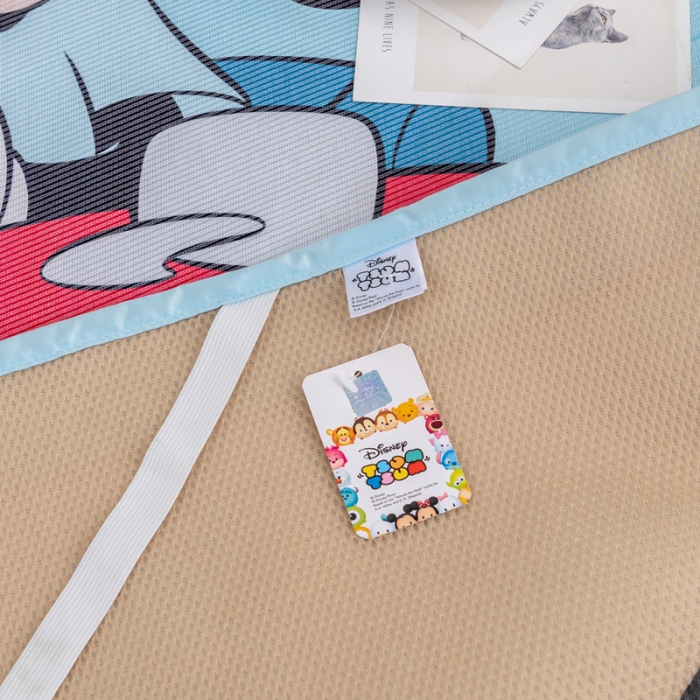 91家纺网 家纺一手货源 找家纺 迪士尼数码印花冰丝席三件套学生单人大板卡通凉席正版可授权电商