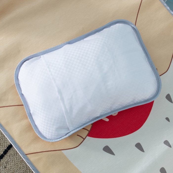 91家纺网 家纺一手货源 找家纺 2024年婴幼儿立体冰丝席三件套幼儿园专用宝宝凉席透气午睡席