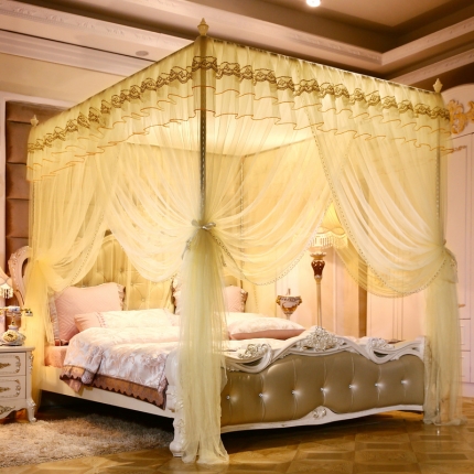 91家纺网 家纺一手货源 找家纺 （总）冉美家纺 新款宫廷蚊帐