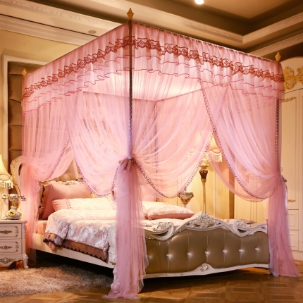 91家纺网 家纺一手货源 找家纺 （总）冉美家纺 新款宫廷蚊帐