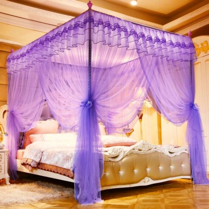 91家纺网 家纺一手货源 找家纺 （总）冉美家纺 新款宫廷蚊帐