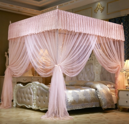 91家纺网 家纺一手货源 找家纺 （总）冉美家纺 新款宫廷蚊帐