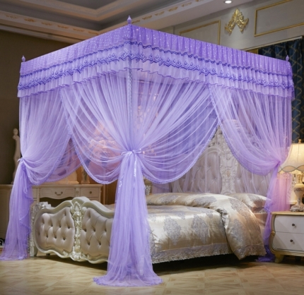 91家纺网 家纺一手货源 找家纺 （总）冉美家纺 新款宫廷蚊帐