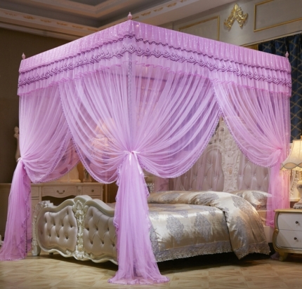 91家纺网 家纺一手货源 找家纺 （总）冉美家纺 新款宫廷蚊帐