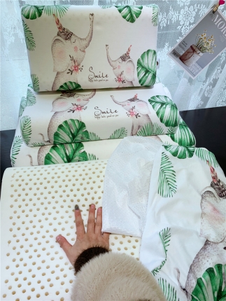 91家纺网 家纺一手货源 找家纺 纯天然泰国皇家绅士乳胶枕小童大童儿童成人乳胶枕头