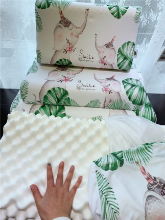 91家纺网 家纺一手货源 找家纺 纯天然泰国皇家绅士乳胶枕小童大童儿童成人乳胶枕头