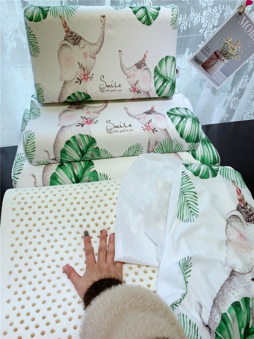 91家纺网 家纺一手货源 找家纺 纯天然泰国皇家绅士乳胶枕小童大童儿童成人乳胶枕头