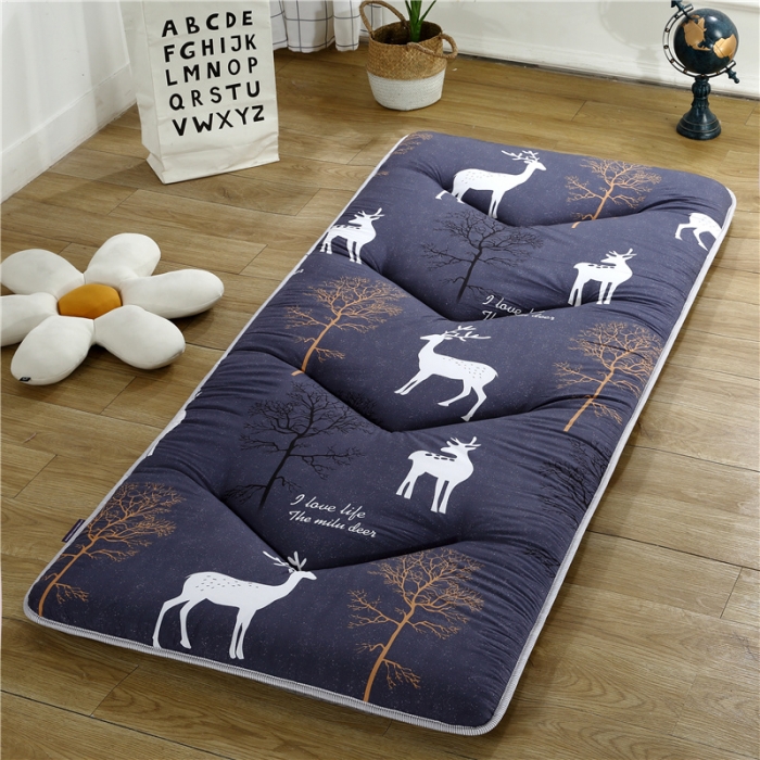 91家纺网 家纺一手货源 找家纺 爱喔家纺 2018新款加厚磨毛学生宿舍床垫