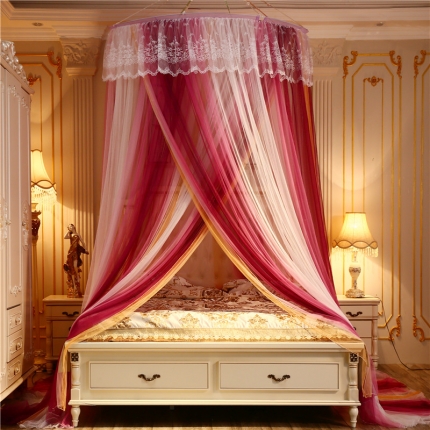 91家纺网 家纺一手货源 找家纺 （总）冉美家纺 2021新款圆顶蚊帐